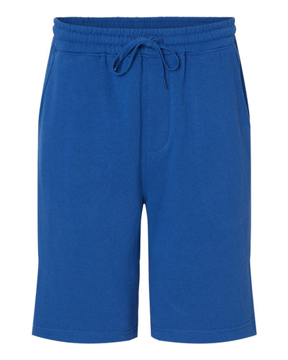 Independent Trading Co. Midweight Fleece Shorts IND20SRT #color_Royal