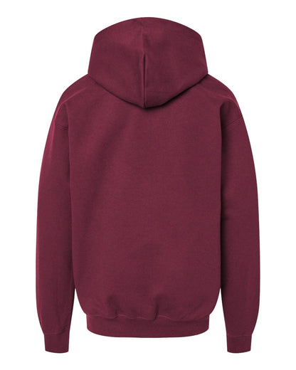 Gildan Softstyle® Youth Midweight Hooded Sweatshirt SF500B #color_Maroon