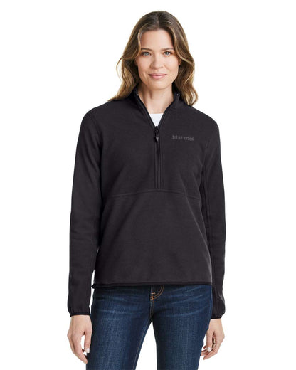 Marmot Women's Rocklin Half-Zip Jacket M12403 #colormdl_Black