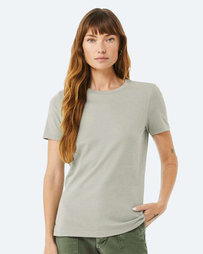 BELLA + CANVAS Women’s Relaxed Jersey Tee 6400 #colormdl_Thyme