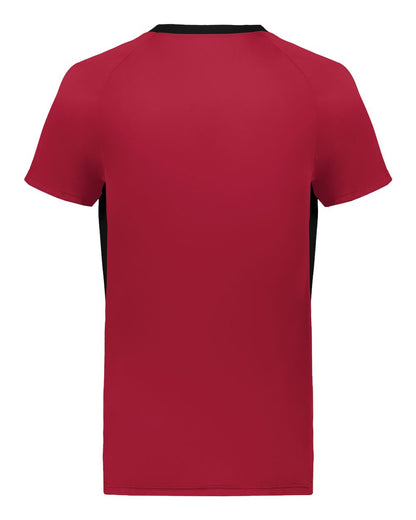 Augusta Sportswear Unisex Octane Soccer Jersey 322240 #color_Scarlet/ Black