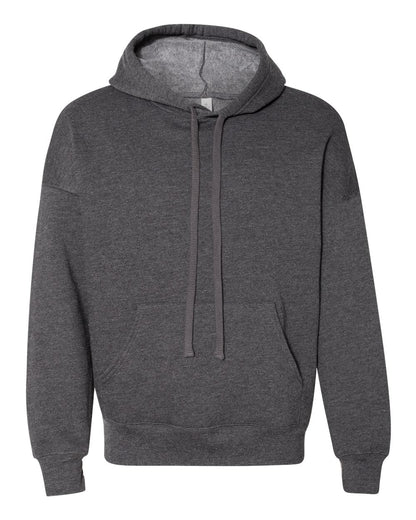 BELLA + CANVAS Sponge Fleece Drop Shoulder Hoodie 3729 #color_Dark Grey Heather