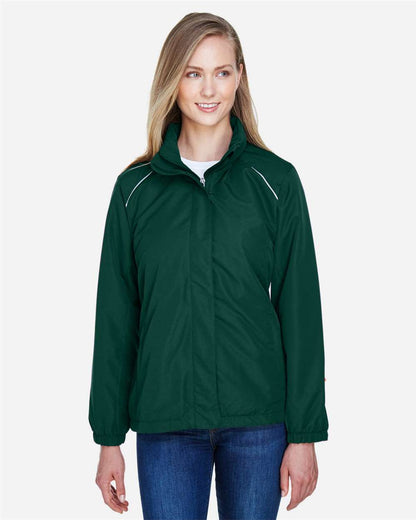 CORE365 Women's Profile Fleece-Lined All-Season Jacket 78224 #colormdl_Forest