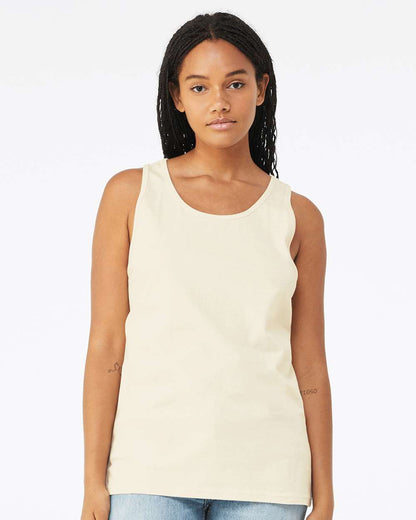 BELLA + CANVAS Jersey Tank 3480 #colormdl_Natural