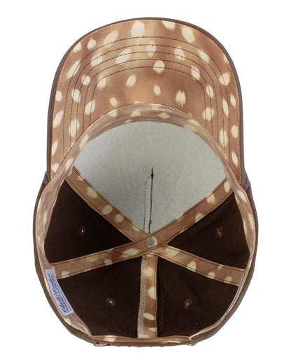 Infinity Her Women's Washed 5-Panel Rope Cap MAYA #color_Chocolate/ Fawn