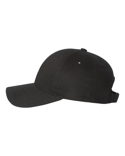 Valucap Youth Small Fit Cotton Twill Cap 2260Y #color_Black