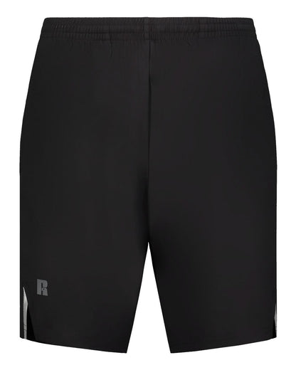 Russell Athletic Unisex Legend Woven Shorts R20SWM #color_Black