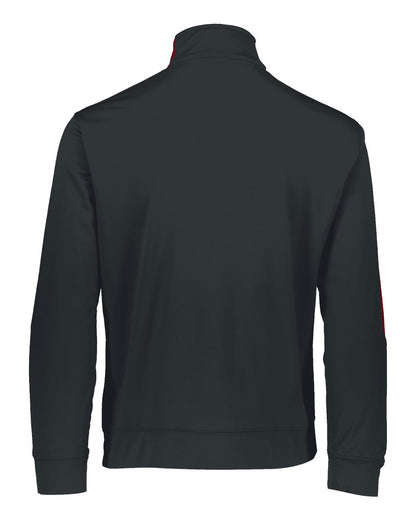Augusta Sportswear Men's Medalist Jacket 2.0 4395 #color_Black/ Red