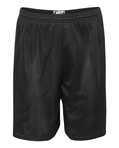 C2 Sport Men's Mesh 9" Shorts 5109 #color_Black
