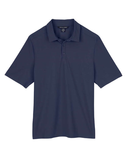 Devon & Jones Men's CrownLux Performance® Windsor Welded Polo DG110 #color_Navy