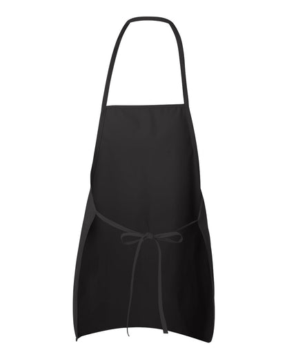 Liberty Bags Long Butcher Block Apron 5505 #color_Black