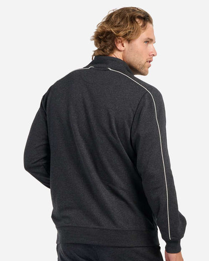 Boxercraft Men's French Terry Quarter-Zip Pullover BM5204 #colormdl_Charcoal Heather