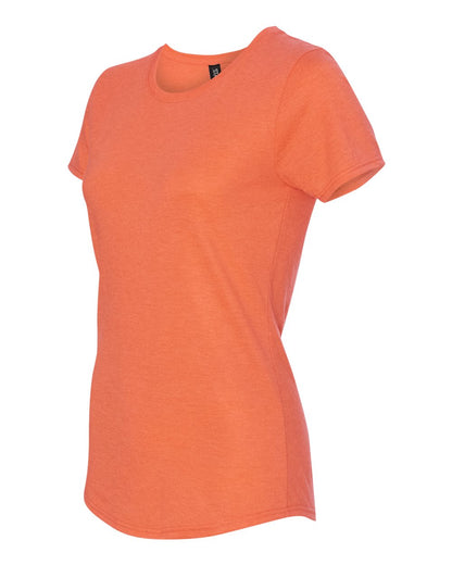 Gildan Softstyle® Women’s Triblend T-Shirt 6750L #color_Heather Orange