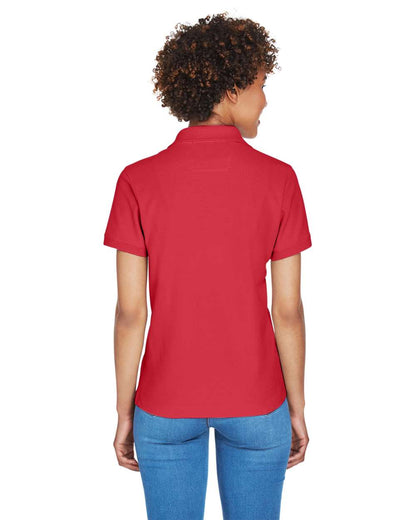 Devon & Jones Women's Pima Piqué Polo D100W #colormdl_Red