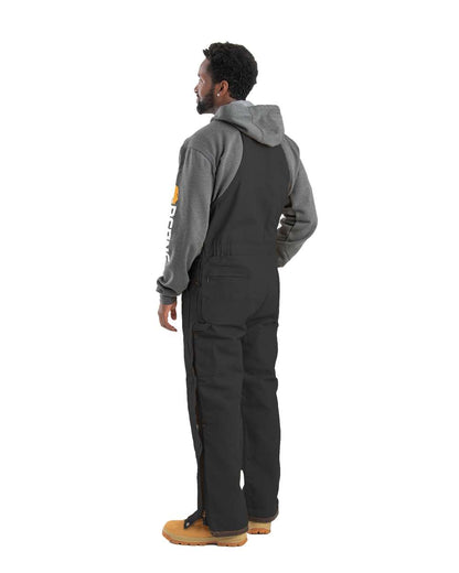 Berne Apparel Men's Heritage Insulated Bib Overall B415 #colormdl_Black