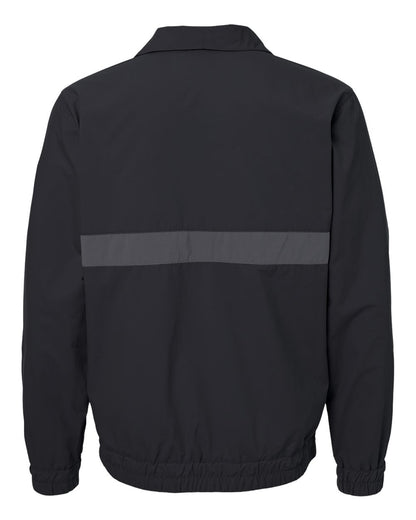 Columbia Men's Spire Valley™ Windbreaker 212106 #color_Black/ Shark