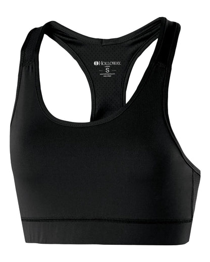 Holloway Women's Vent Sports Bra 223300 #color_Black
