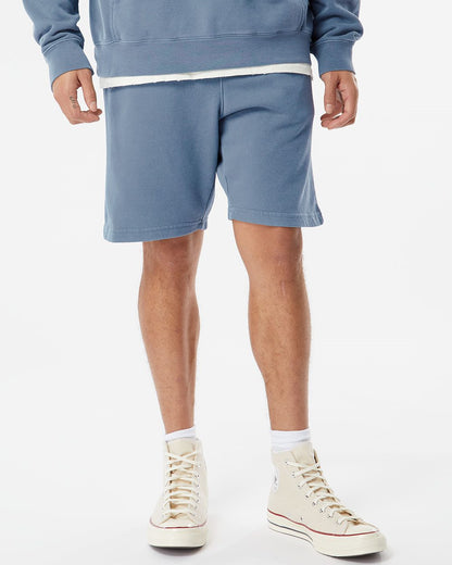 Independent Trading Co. Unisex Pigment-Dyed Fleece Shorts PRM50STPD Independent Trading Co. Unisex Pigment-Dyed Fleece Shorts PRM50STPD