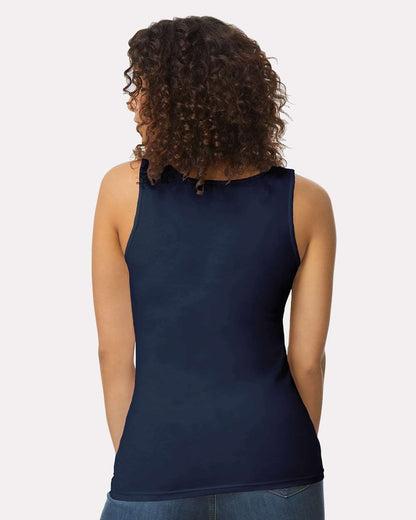Gildan Women's Softstyle® Tank Top 64200L #colormdl_Navy