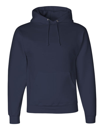 JERZEES Unisex Super Sweats NuBlend® Hooded Sweatshirt 4997MR #color_J. Navy