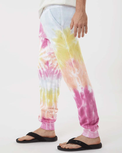 Colortone Tie-Dyed Joggers 8999 #colormdl_Desert Rose