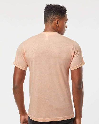 Tultex Poly-Rich T-Shirt 241 #colormdl_Heather Peach