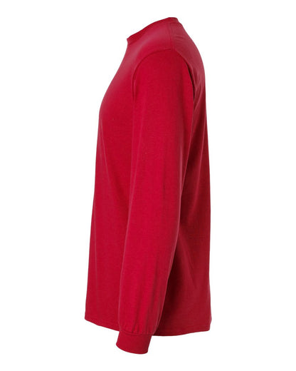 Gildan Unisex DryBlend® 50/50 Long Sleeve T-Shirt 8400 #color_Red