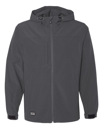 DRI DUCK Apex Soft Shell Hooded Jacket 5310 #color_Charcoal