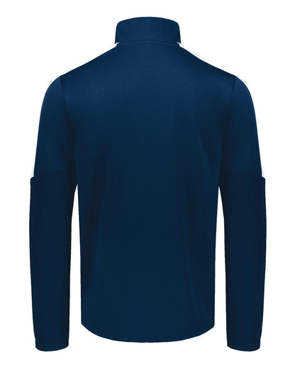 Holloway Youth Crosstown Full-Zip Jacket 223630 #color_Navy/ White