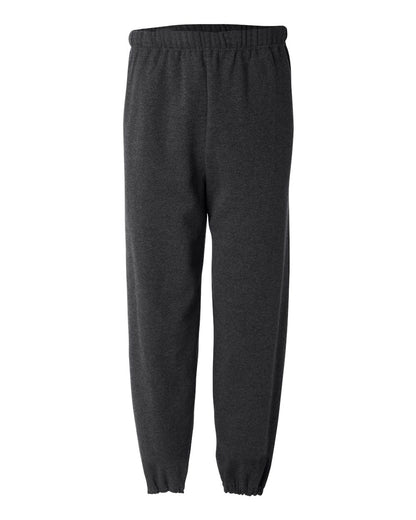 JERZEES Unisex NuBlend® Sweatpants 973MR #color_Black Heather