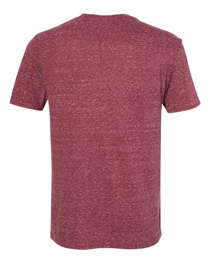 JERZEES Unisex Snow Heather Jersey T-Shirt 88MR #color_Maroon