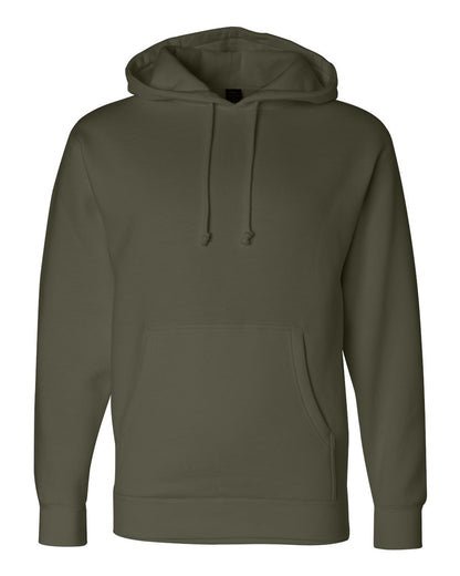 Independent Trading Co. Unisex Heavyweight Hooded Sweatshirt IND4000 #color_Army