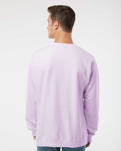 Independent Trading Co. Midweight Crewneck Sweatshirt SS3000 #colormdl_Lavender