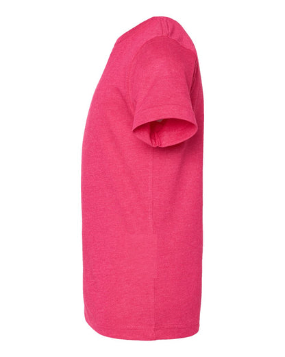 LAT Youth Fine Jersey Tee 6101 #color_Vintage Hot Pink