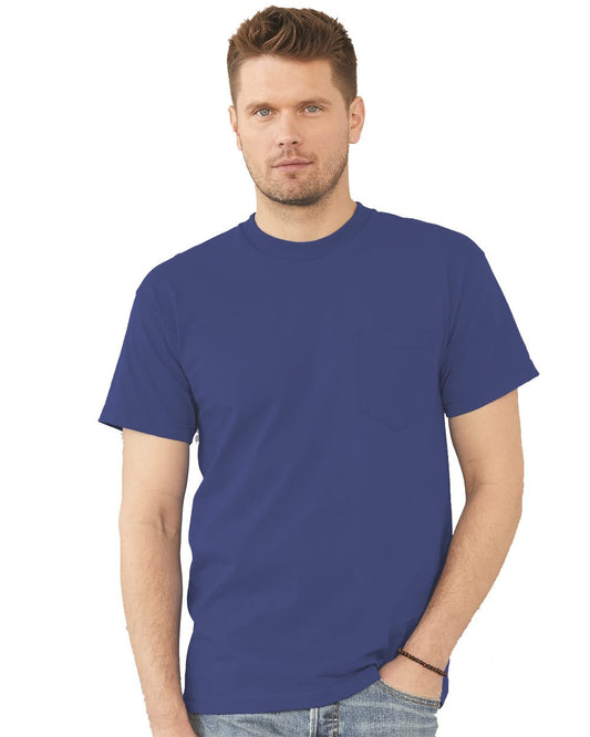 Bayside USA-Made Pocket T-Shirt 7100