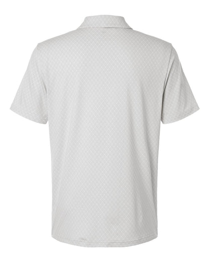 Adidas Men's 4-Way Stretch Printed Polo A716 #color_White