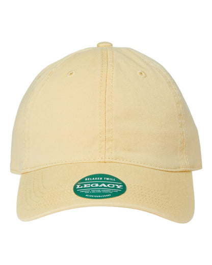 LEGACY Relaxed Twill Dad Hat EZA #color_Lemon