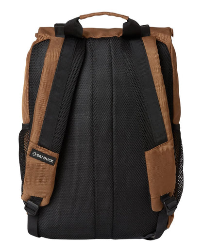 DRI DUCK Roll Top Backpack 1410DD #color_Saddle