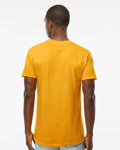 M&O Men's Gold Soft Touch T-Shirt 4800 #colormdl_Gold