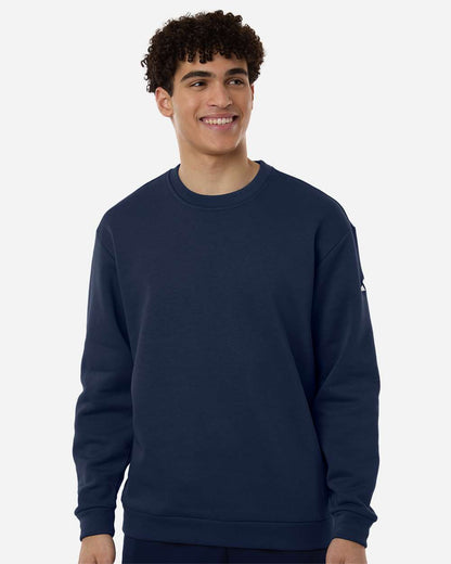 Adidas Men's Fleece Crewneck Sweatshirt AT200 #colormdl_Team Navy Blue