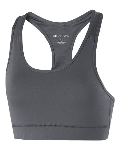 Holloway Women's Vent Sports Bra 223300 #color_Graphite