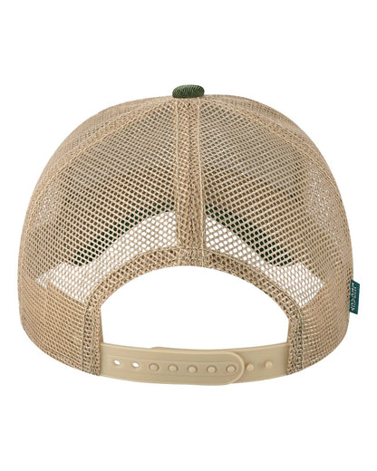 LEGACY Old Favorite Five-Panel Trucker Cap OFAFP #color_Green Stripe