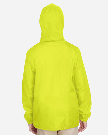 Team 365 Youth Zone Protect Lightweight Jacket TT73Y #colormdl_Safety Yellow
