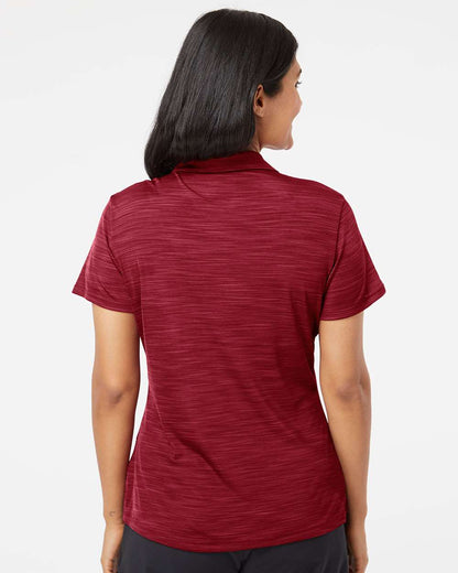 Adidas Women's Mélange Polo A403 #colormdl_Collegiate Burgundy Melange