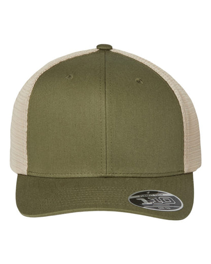 Flexfit 110® Mesh-Back Cap 110M #color_Olive/ Khaki