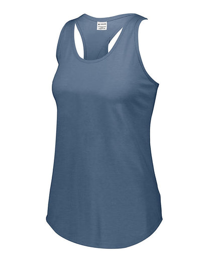 Augusta Sportswear Girls' Lux Triblend Tank Top 3079 #color_Storm Heather