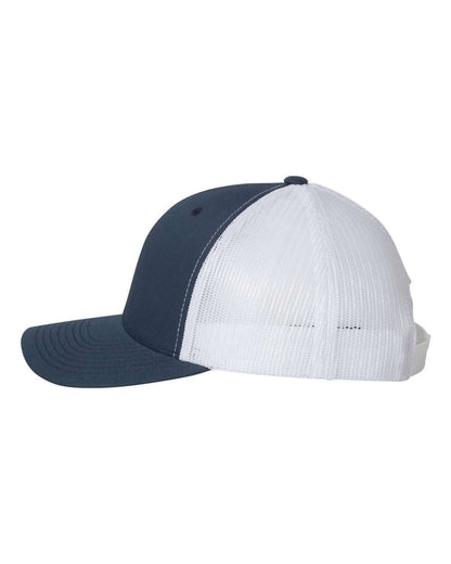 YP Classics Retro Trucker Cap 6606 #color_Navy/ White