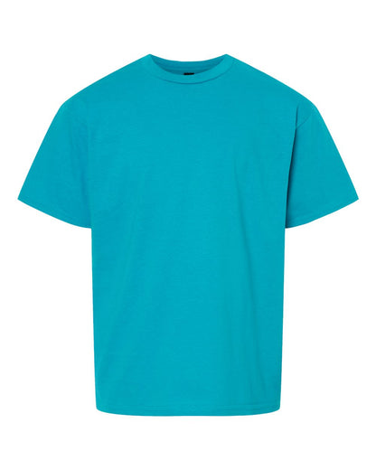 Gildan Youth Light Cotton T-Shirt 3000B #color_Tropical Blue