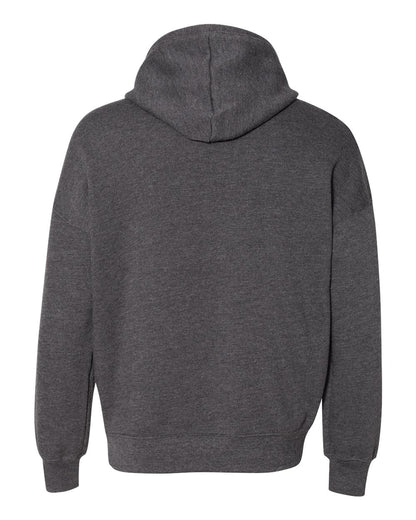 BELLA + CANVAS Sponge Fleece Drop Shoulder Hoodie 3729 #color_Dark Grey Heather