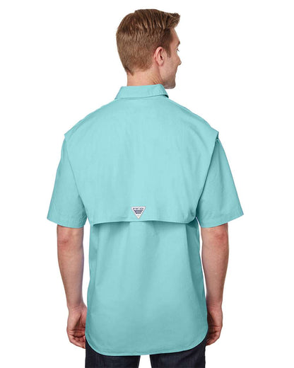 Columbia Men's Bonehead™ Short Sleeve Shirt 7130 #colormdl_Gulf Stream